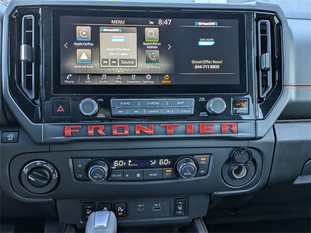 new 2026 Nissan Frontier car, priced at $50,010