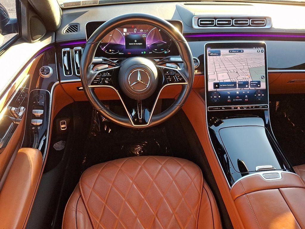 used 2021 Mercedes-Benz S-Class car, priced at $54,200