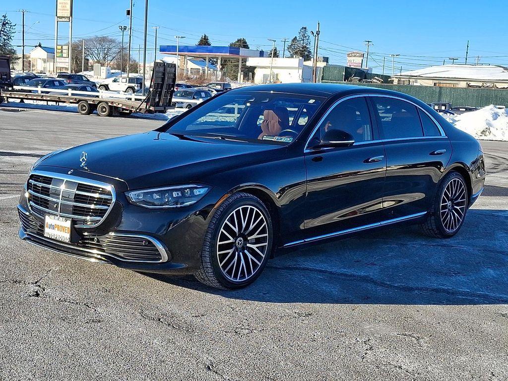 used 2021 Mercedes-Benz S-Class car, priced at $54,200