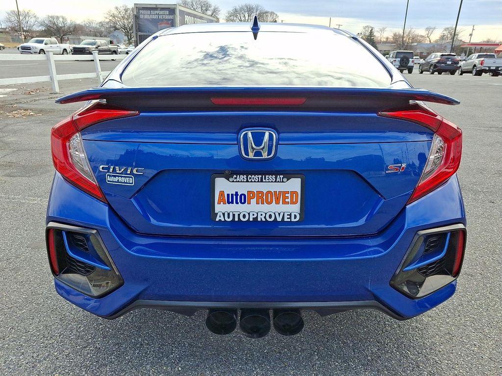 used 2020 Honda Civic Si car, priced at $17,800