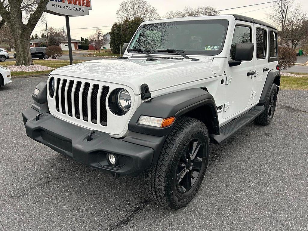 used 2021 Jeep Wrangler Unlimited car, priced at $24,500