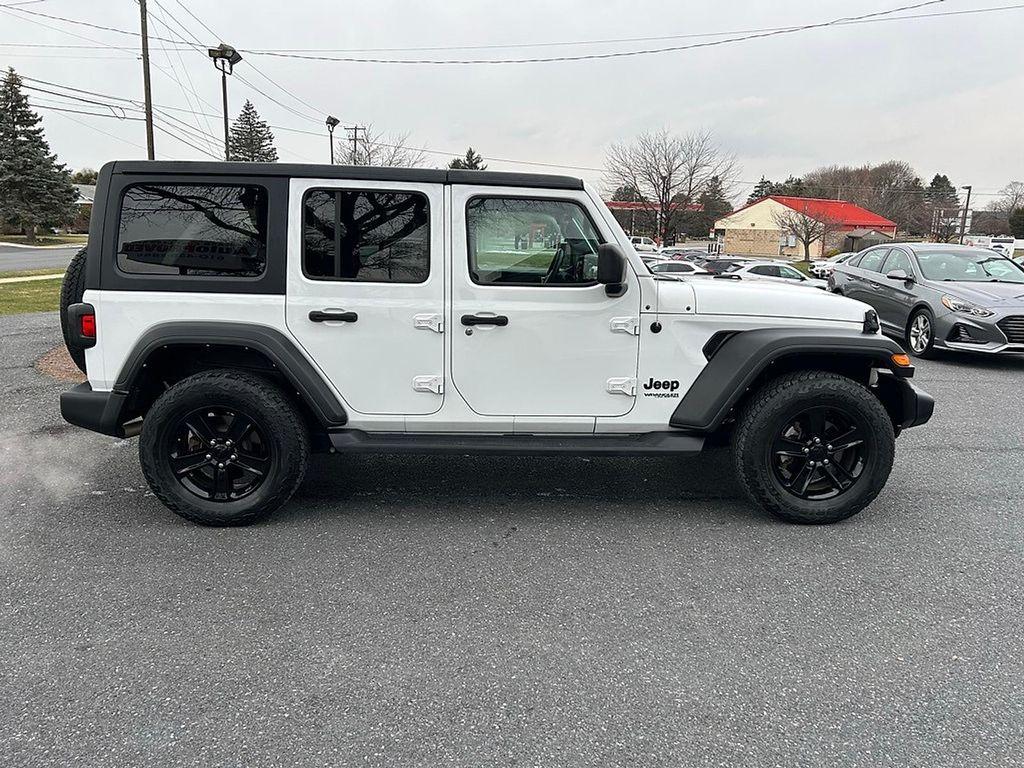 used 2021 Jeep Wrangler Unlimited car, priced at $24,500
