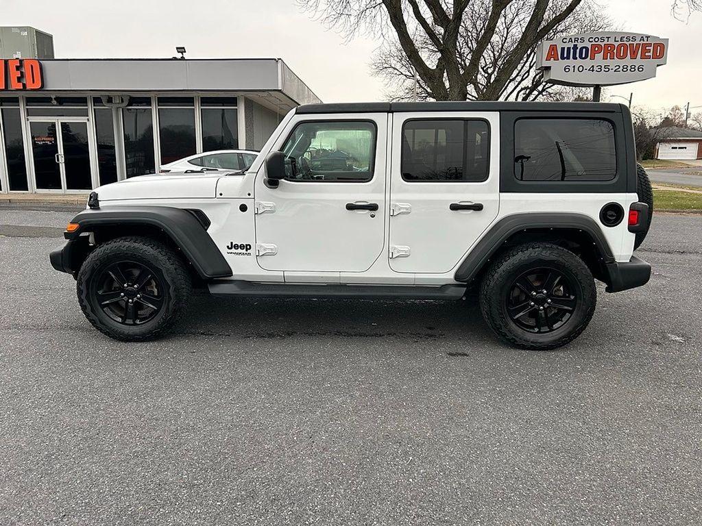used 2021 Jeep Wrangler Unlimited car, priced at $24,500