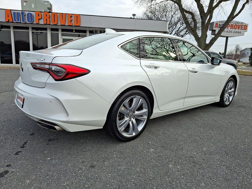 used 2022 Acura TLX car, priced at $27,800
