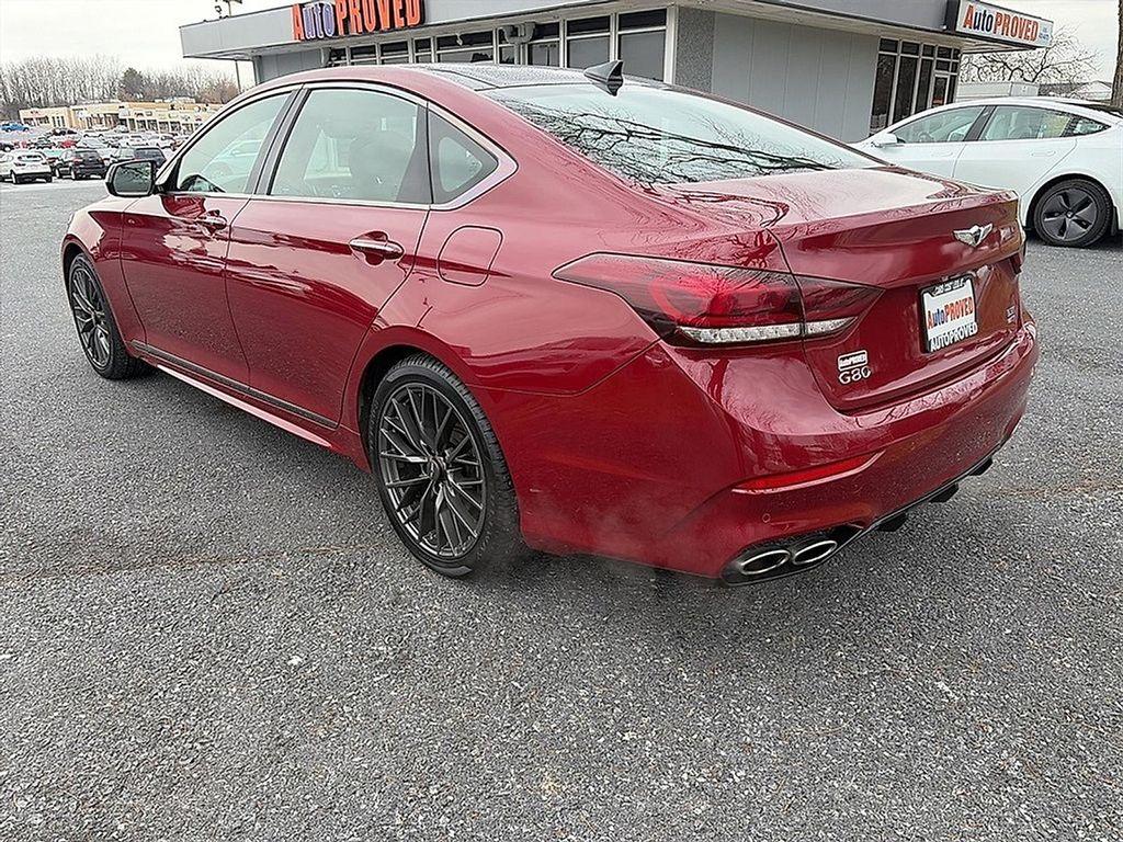used 2018 Genesis G80 car, priced at $18,500