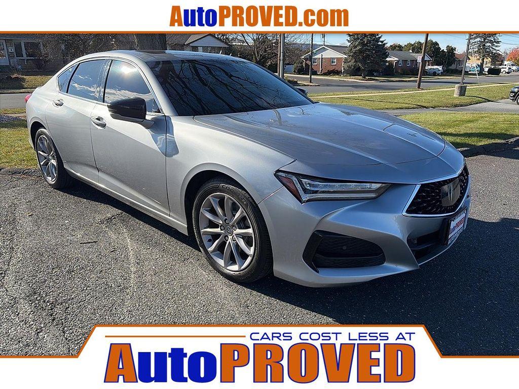 used 2021 Acura TLX car, priced at $20,800