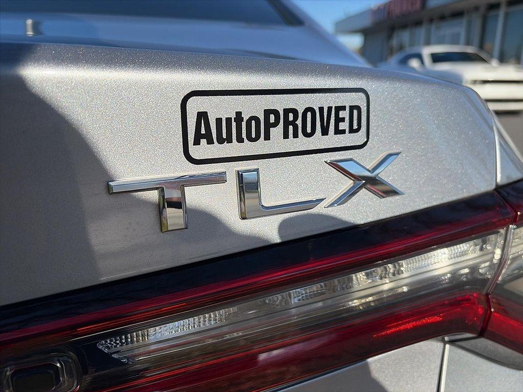 used 2021 Acura TLX car, priced at $20,200