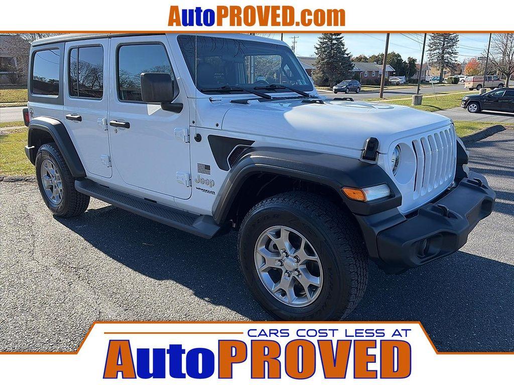 used 2020 Jeep Wrangler Unlimited car, priced at $22,800