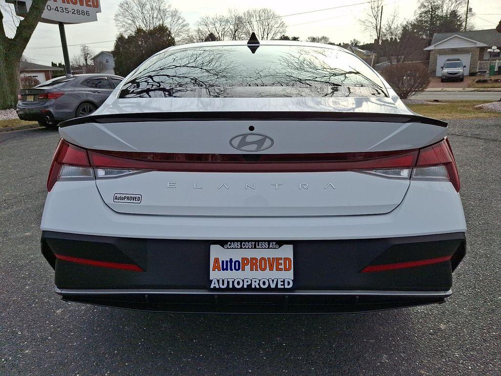 used 2025 Hyundai Elantra car, priced at $19,400