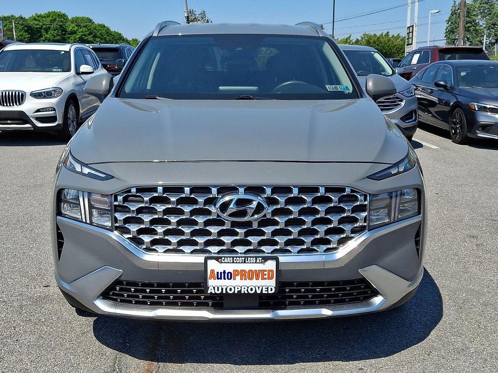used 2021 Hyundai Santa Fe car, priced at $19,000