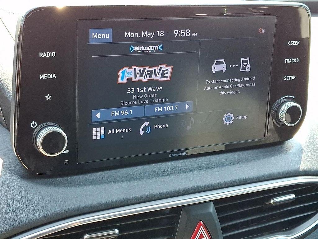 used 2021 Hyundai Santa Fe car, priced at $19,000