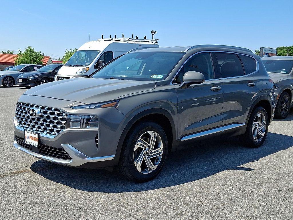 used 2021 Hyundai Santa Fe car, priced at $19,000