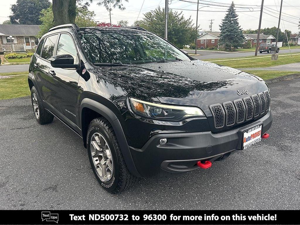 used 2022 Jeep Cherokee car, priced at $19,600