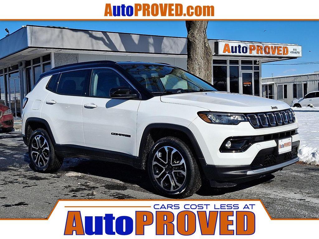 used 2022 Jeep Compass car, priced at $20,400