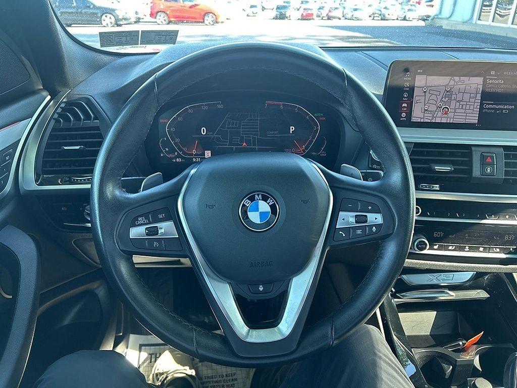 used 2021 BMW X3 car, priced at $21,000