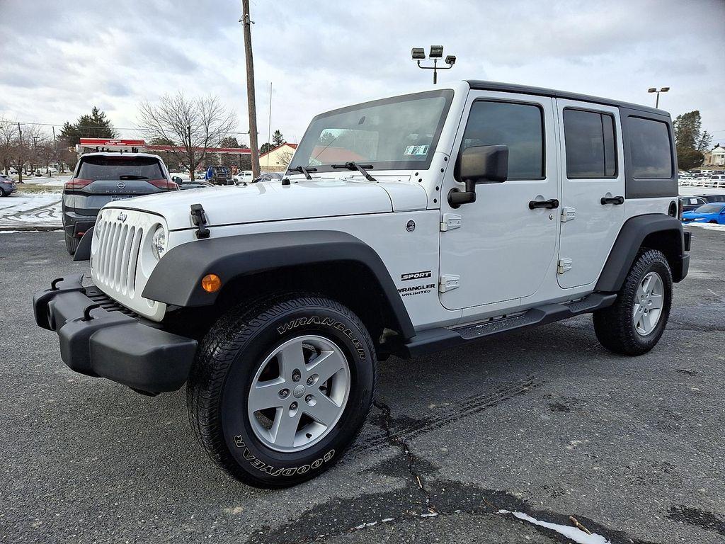used 2017 Jeep Wrangler Unlimited car, priced at $17,200