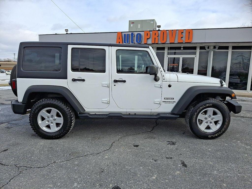 used 2017 Jeep Wrangler Unlimited car, priced at $17,200