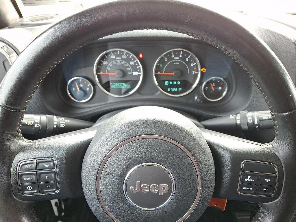 used 2017 Jeep Wrangler Unlimited car, priced at $17,200