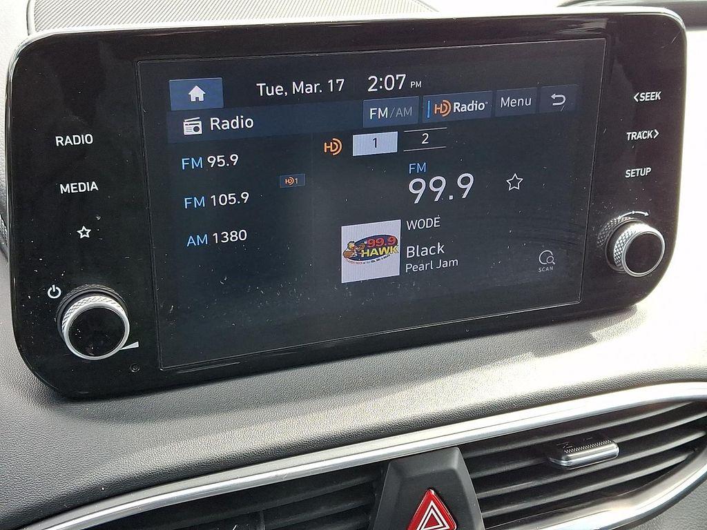 used 2021 Hyundai Santa Fe car, priced at $13,800