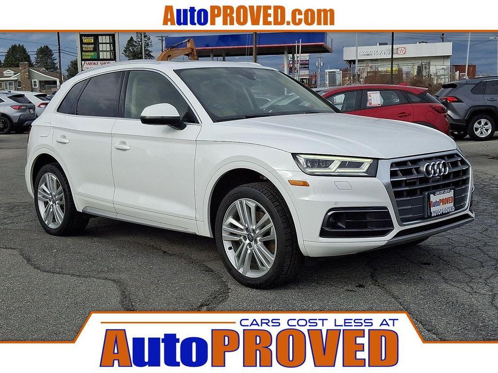 used 2018 Audi Q5 car, priced at $17,500
