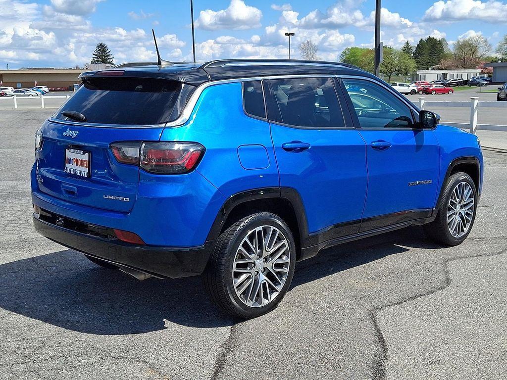 used 2022 Jeep Compass car, priced at $22,200