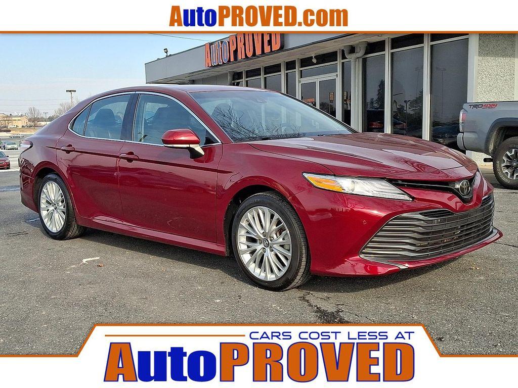 used 2018 Toyota Camry car, priced at $21,400