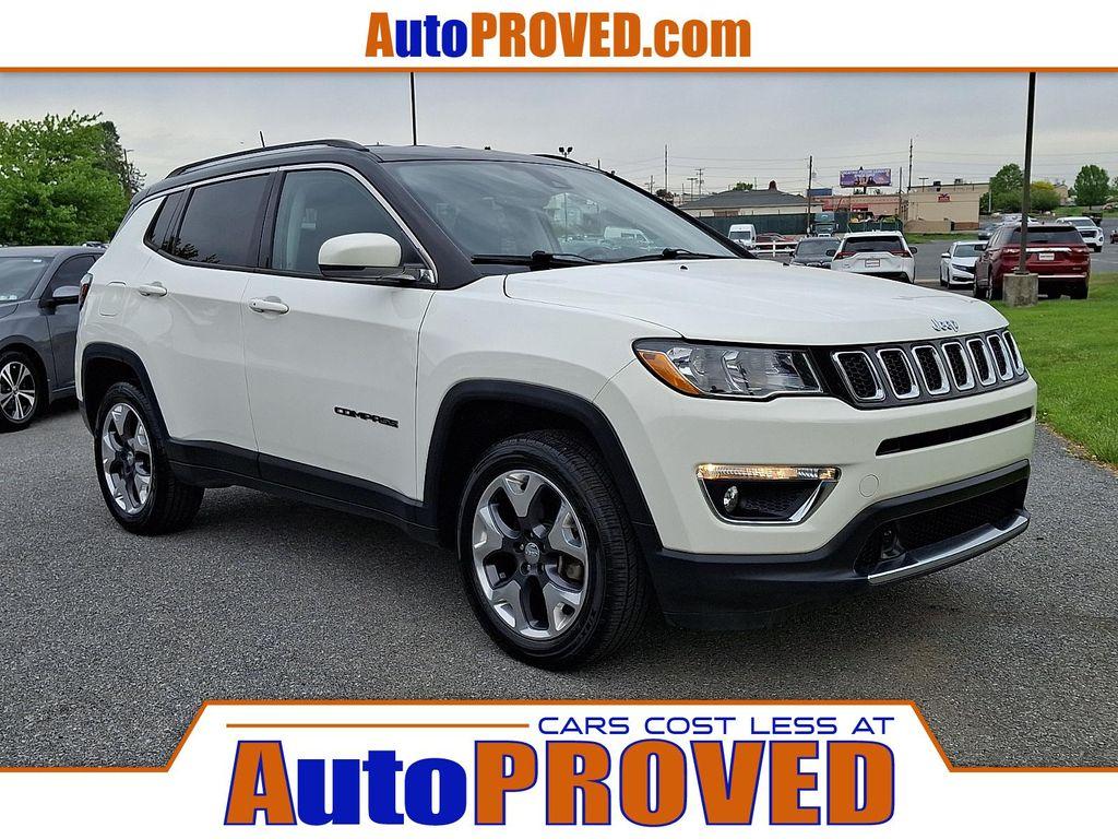 used 2021 Jeep Compass car, priced at $17,200