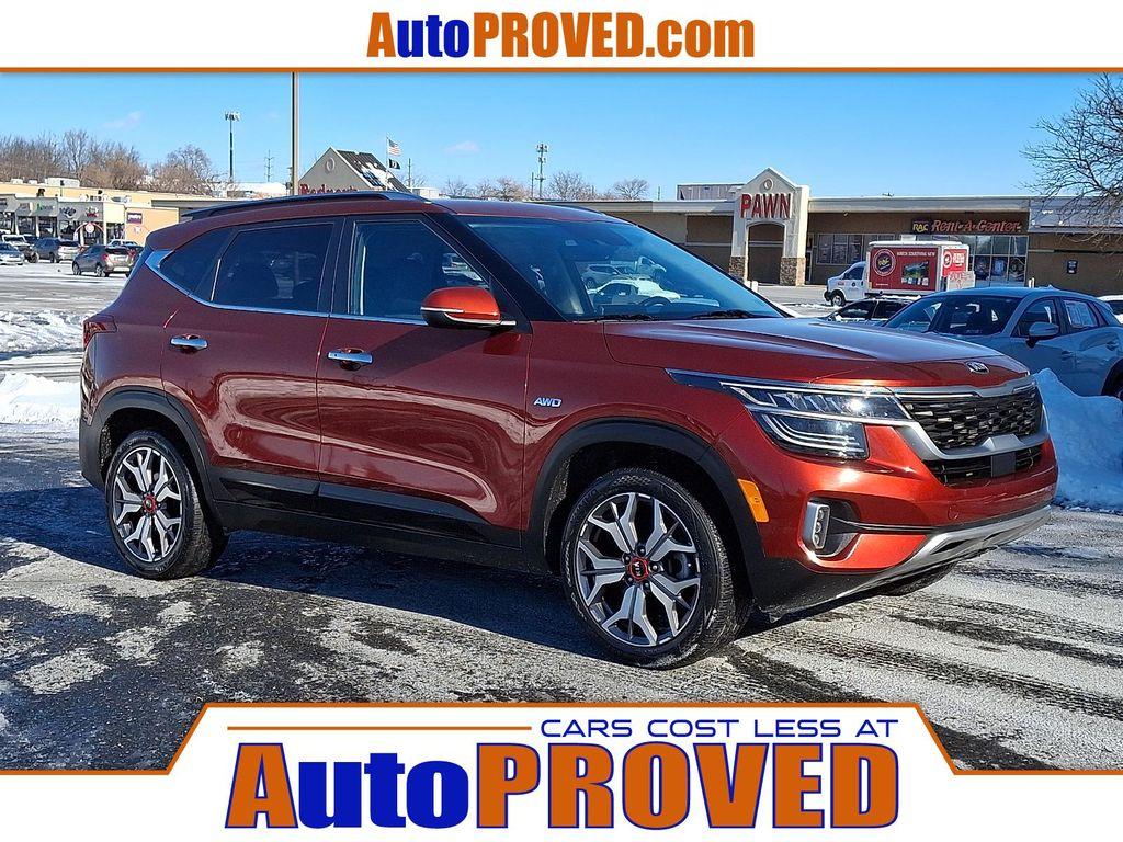 used 2021 Kia Seltos car, priced at $17,400