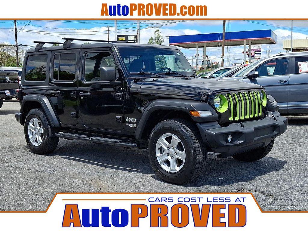used 2021 Jeep Wrangler Unlimited car, priced at $24,500