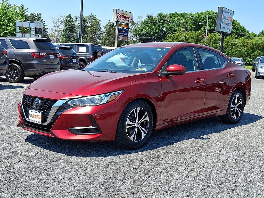 used 2021 Nissan Sentra car, priced at $13,500