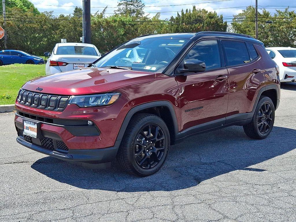 used 2022 Jeep Compass car, priced at $21,300