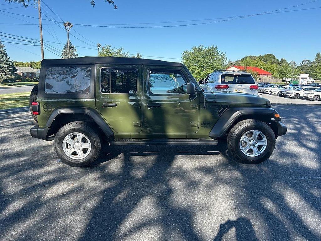 used 2021 Jeep Wrangler Unlimited car, priced at $23,400