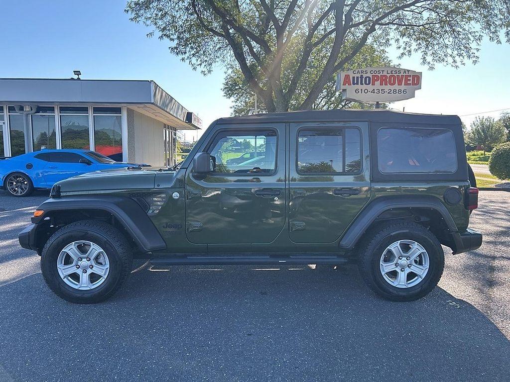 used 2021 Jeep Wrangler Unlimited car, priced at $23,400