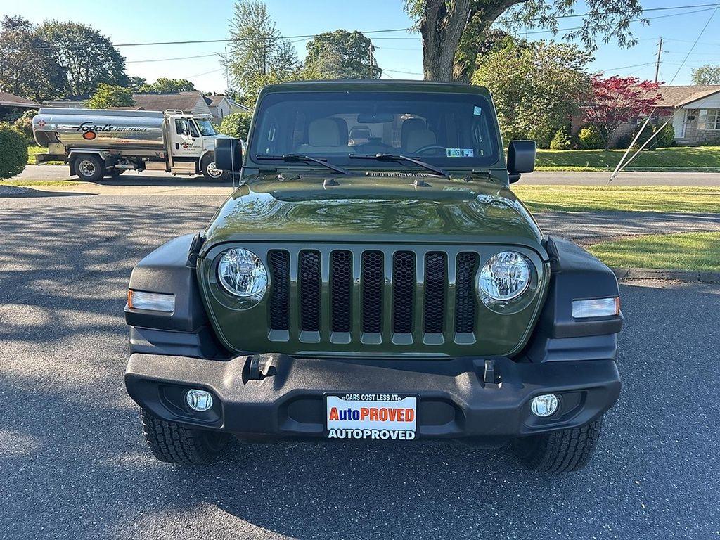 used 2021 Jeep Wrangler Unlimited car, priced at $23,400