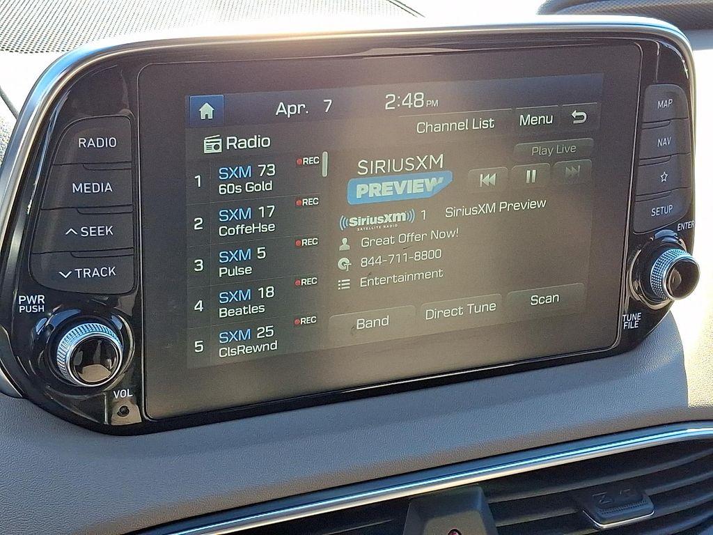 used 2019 Hyundai Santa Fe car, priced at $19,500