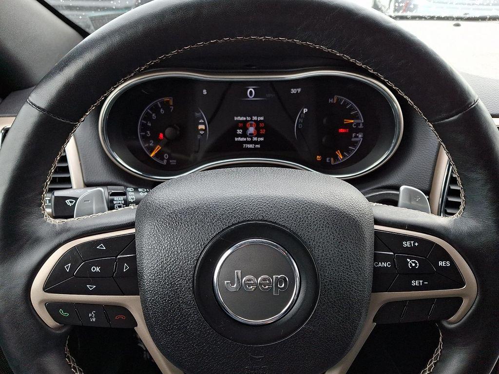 used 2017 Jeep Grand Cherokee car, priced at $15,500
