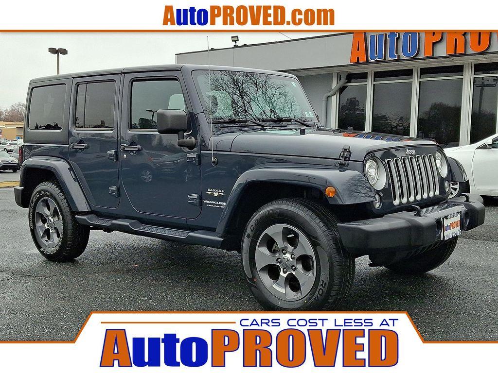 used 2018 Jeep Wrangler JK Unlimited car, priced at $18,600