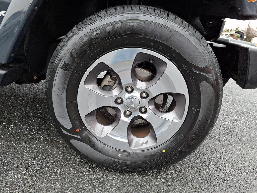 used 2018 Jeep Wrangler JK Unlimited car, priced at $18,600