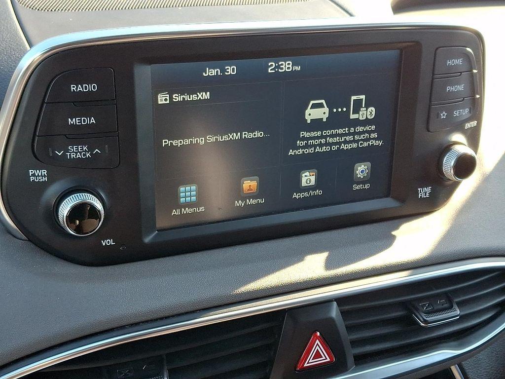 used 2020 Hyundai Santa Fe car, priced at $18,200