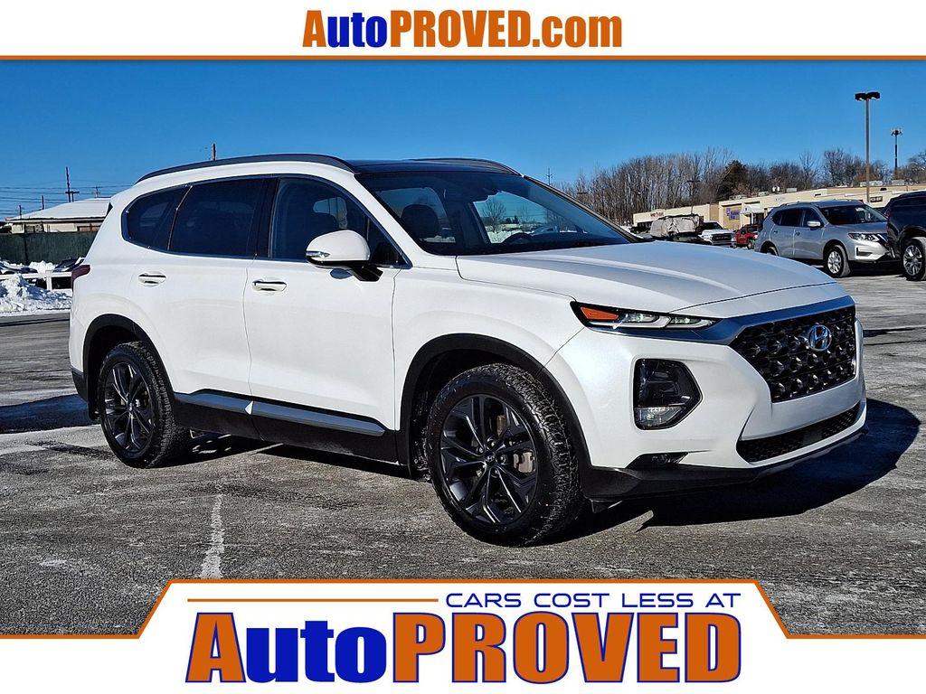 used 2020 Hyundai Santa Fe car, priced at $18,200