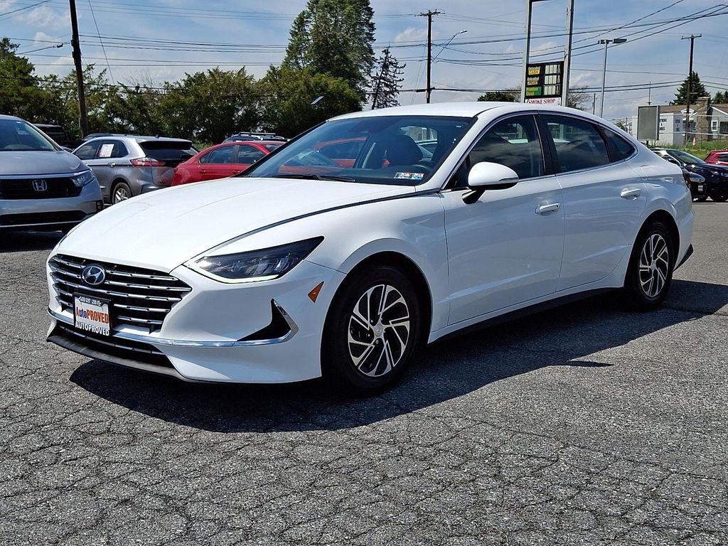 used 2022 Hyundai Sonata Hybrid car, priced at $18,400