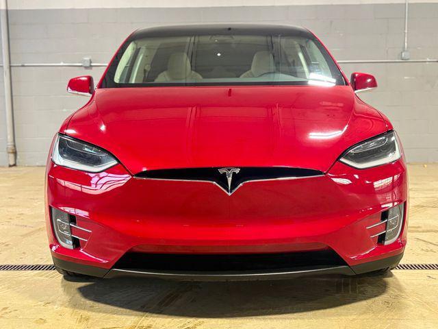 used 2018 Tesla Model X car, priced at $27,880