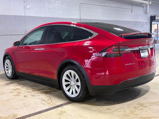 used 2018 Tesla Model X car, priced at $27,880