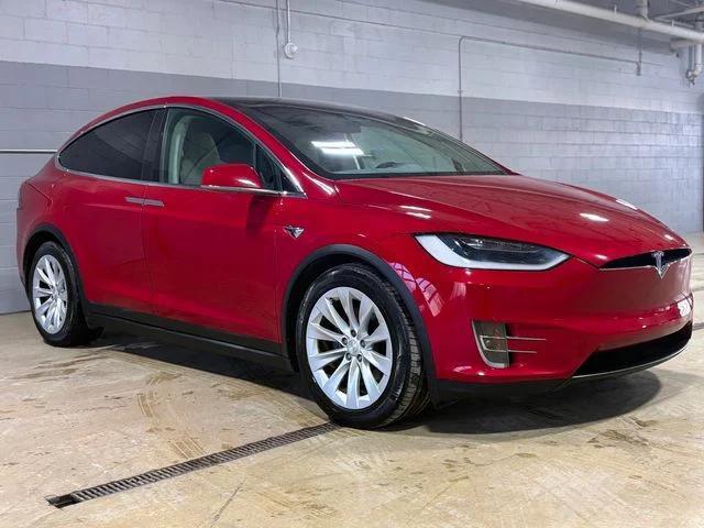 used 2018 Tesla Model X car, priced at $27,980
