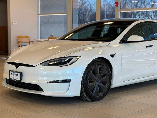 used 2021 Tesla Model S car, priced at $42,980