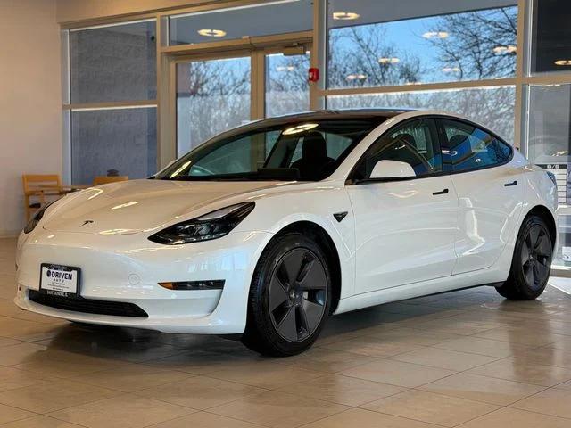 used 2023 Tesla Model 3 car, priced at $23,980