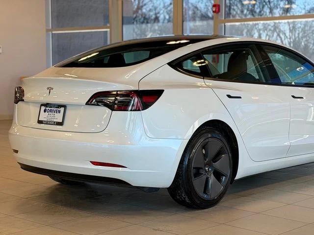 used 2023 Tesla Model 3 car, priced at $23,980