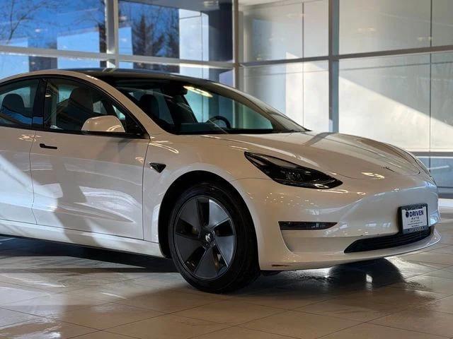 used 2023 Tesla Model 3 car, priced at $23,980