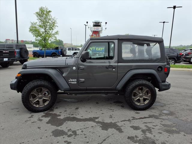 used 2019 Jeep Wrangler car, priced at $17,487