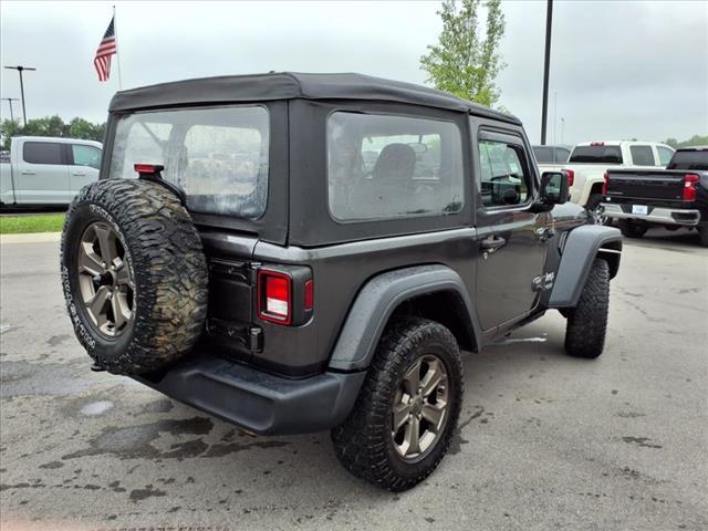 used 2019 Jeep Wrangler car, priced at $17,487